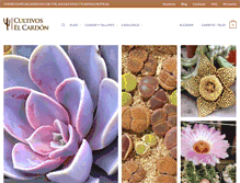Tablet Screenshot of cultivoselcardon.com.ar